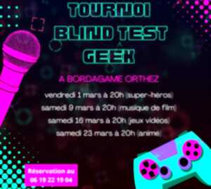 Tournoi blind test série télévisé