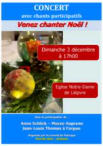 Concert : venez chanter Noël