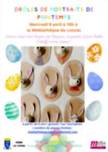 photo Médiathèque : Droles de portraits de printemps