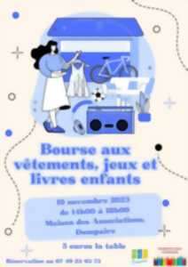 Bourse aux vêtements, jeux et livres