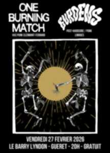 photo One burning match + Burdens @ Le Barry Lindon