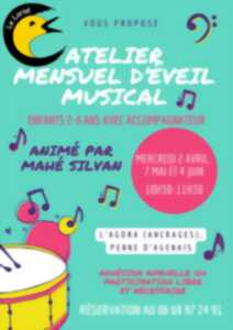 Atelier mensuel d'éveil musical