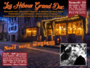 Les hiboux Grand-Duc : atelier fauconnerie avec le hiboutier de Harry Potter !