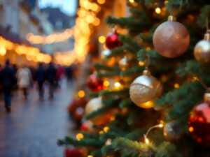 photo Illumination du sapin de Noël