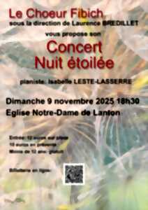 photo Concert de la Chorale Le Coeur Fibich : Nuit étoilée