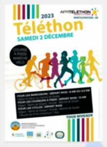 Téléthon : Course à pied, Marche, Vélo -  Organisé par le Cyclo Club de la Pointe Médoc