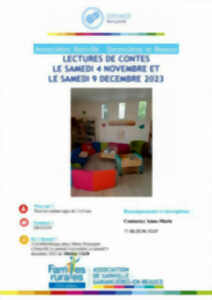 photo Lecture de contes pour les 3 à 8 ans