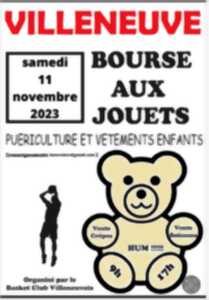Bourse aux jouets et à la puériculture - Villeneuve