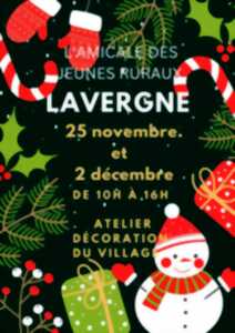 photo Atelier décoration de Noël pour le village