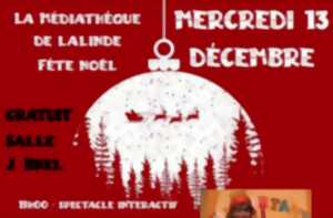 La médiathèque fête Noël
