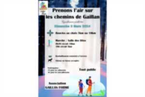 Prenons l'air sur les chemins de Gaillan