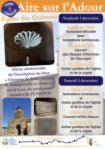 25ème anniversaire de Saint Jacques de Compostelle à l'Eglise St-Quitterie à Aire