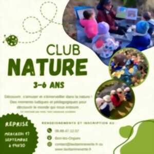 Club nature 3 - 6 ans