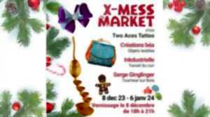 VERNISSAGE, X-mess Market chez Two Aces Tattoo