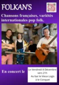 Concert Les Folkan's au Vieux Logis