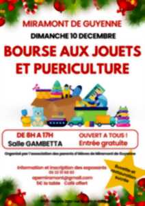 Bourse aux jouets et puériculture