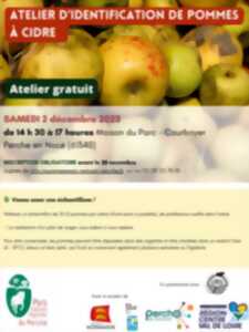 photo Atelier d’identification de pommes à cidre
