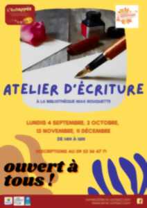 ATELIER D'ÉCRITURE