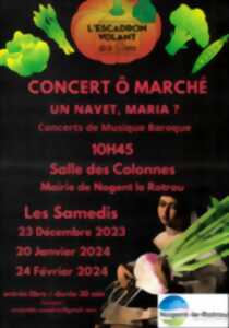 Concert Ô Marché 1er semestre 2024