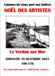 Noël des artistes dans les cabanes !