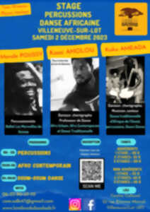 Stage de percussions et danses africaine