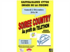 Soirée country au profit du Téléthon