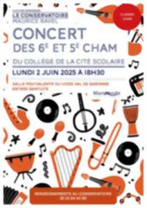 Concert de Noël des classes CHAM- Conservatoire Maurice Ravel