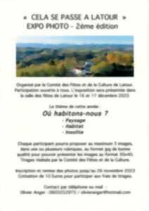 CELA SE PASSE À LATOUR - EXPO PHOTO - 2ÈME ÉDITION