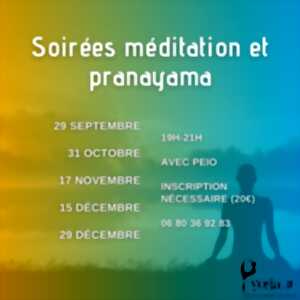 SOIRÉES MÉDITATION