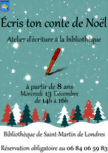 ATELIER D'ÉCRITURE DE CONTE DE NOËL