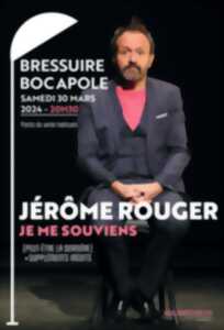 Spectacle - Jérôme Rouger 