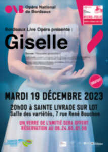 Ballet en direct de l'Opéra National de Bordeaux