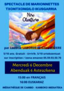 Spectacle de marionnettes « Nire Olentzero »