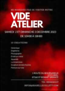 Vide atelier d'Isabelle Collett