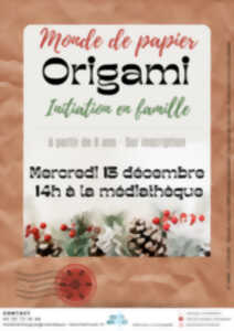Monde de papier Origami