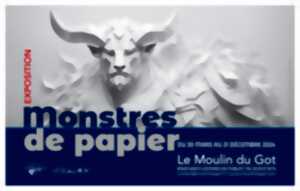 photo Exposition, Monstres de papier au Moulin du Got