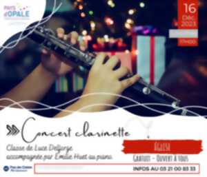 Concert clarinette