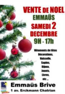 Vente de Noël Emmaüs