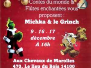 photo Michka et le Grinch par Contes du monde & Flûtes enchantées
