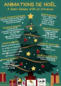 photo Noël des associations à St Geniez d'Olt