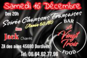 Soirée chansons françaises