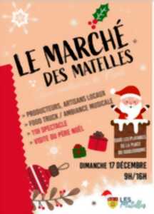 LE MARCHÉ DES MATELLES AUX COULEURS DE NOËL