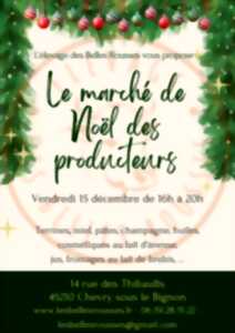 Le marché de Noël des producteurs