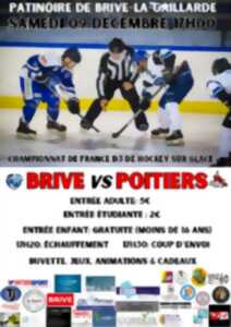 Coupe de France de hockey: Brive/Toulouse (Patinoire de Brive)