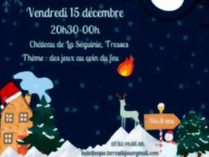 Soirée jeux de société au coin du feu