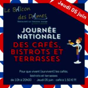 photo Journée nationale des cafés, bistrots et terrasses au Balcon des Dames