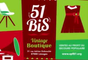 51 Bis, la boutique vintage du Secours Populaire