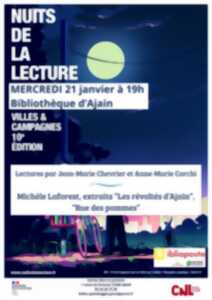 photo Les nuits de la lecture : 