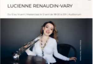 Masterclass LUCIENNE RENAUDIN-VARY