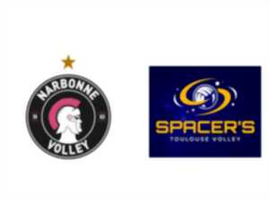 VOLLEY-BALL : NARBONNE VOLLEY / SPACER'S TOULOUSE VOLLEY